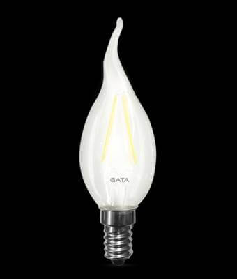 หลอด LED คลาสสิค ขั้ว E14 เเสง Warm (เเบบเปลวเทียน)