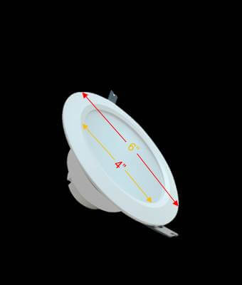 โคมดาวน์ไลท์ LED 4 นิ้ว 8 วัตต์