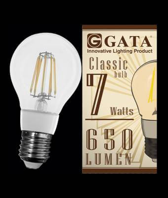 หลอด LED คลาสสิค ขั้ว E27  (เเบบหลอดกลม)